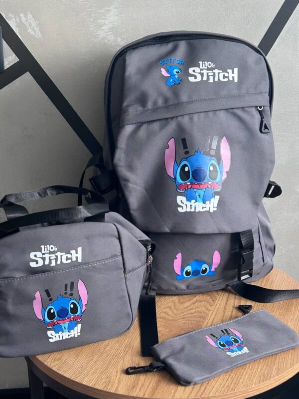 Stitch seljakott 3 osad